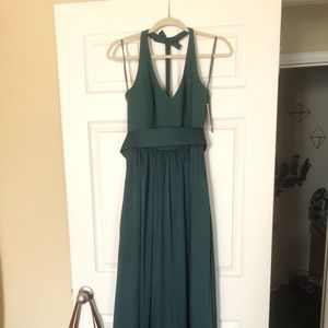 Emerald/ Forest Green Gown